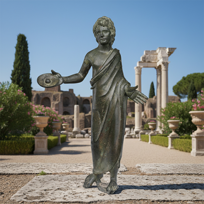 etruscan Priest Sculpture outdoor