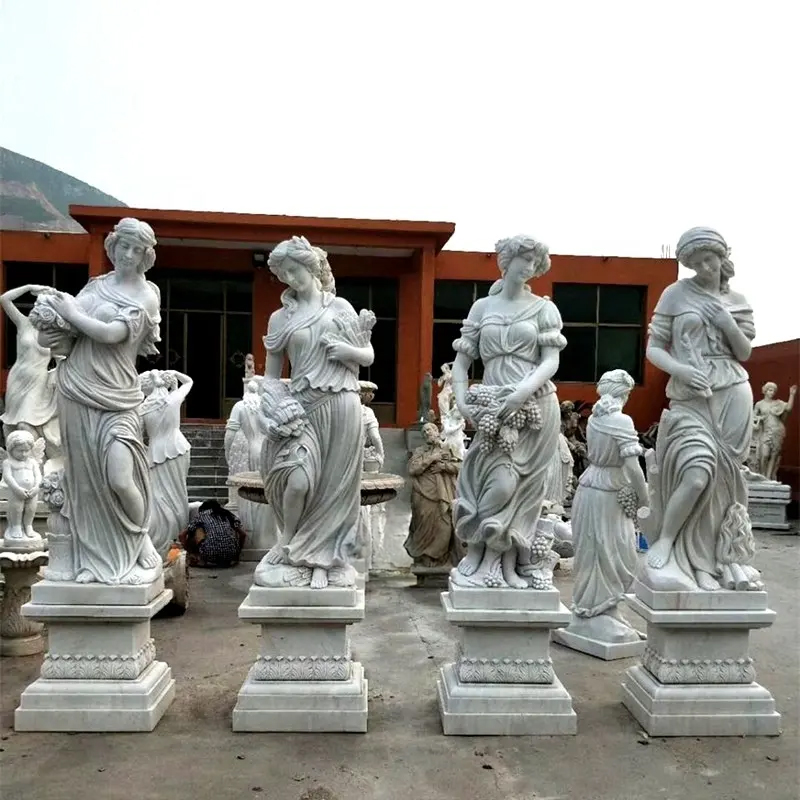 marble Statues of the Four Seasons garden