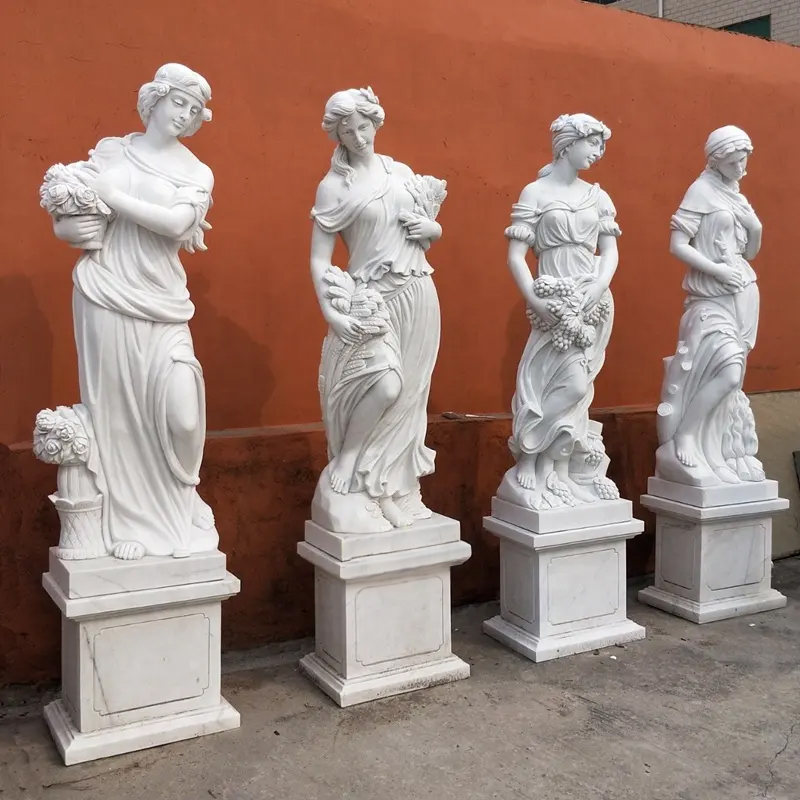 marble Statues of the Four Seasons sculpture