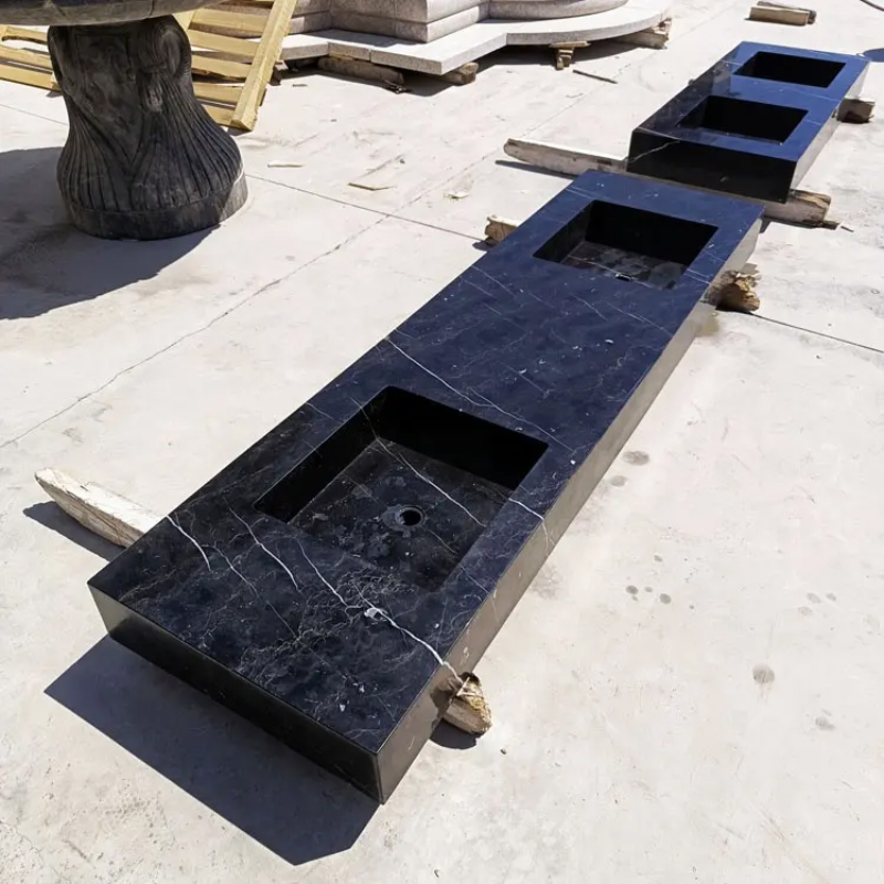 Marble Double Basin long design