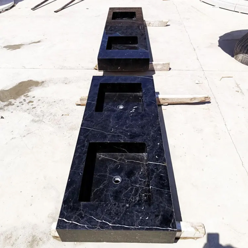 Marble Double Basin polished finish