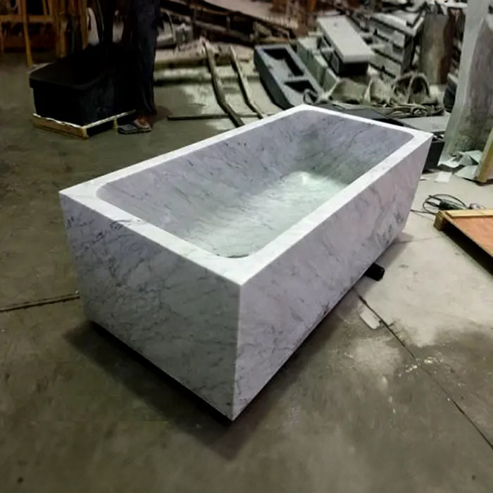 Rectangular Stand Alone Bathtub