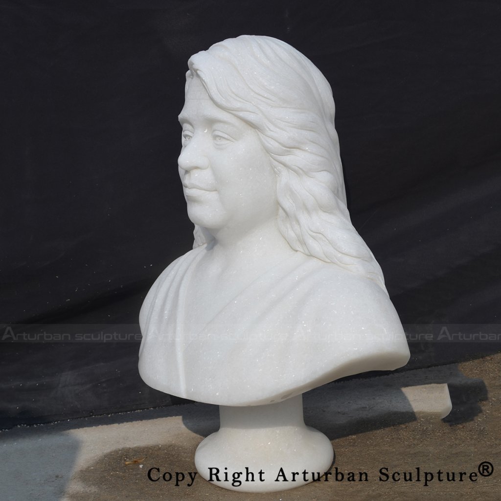 4-custom marble portrait bust sculpture