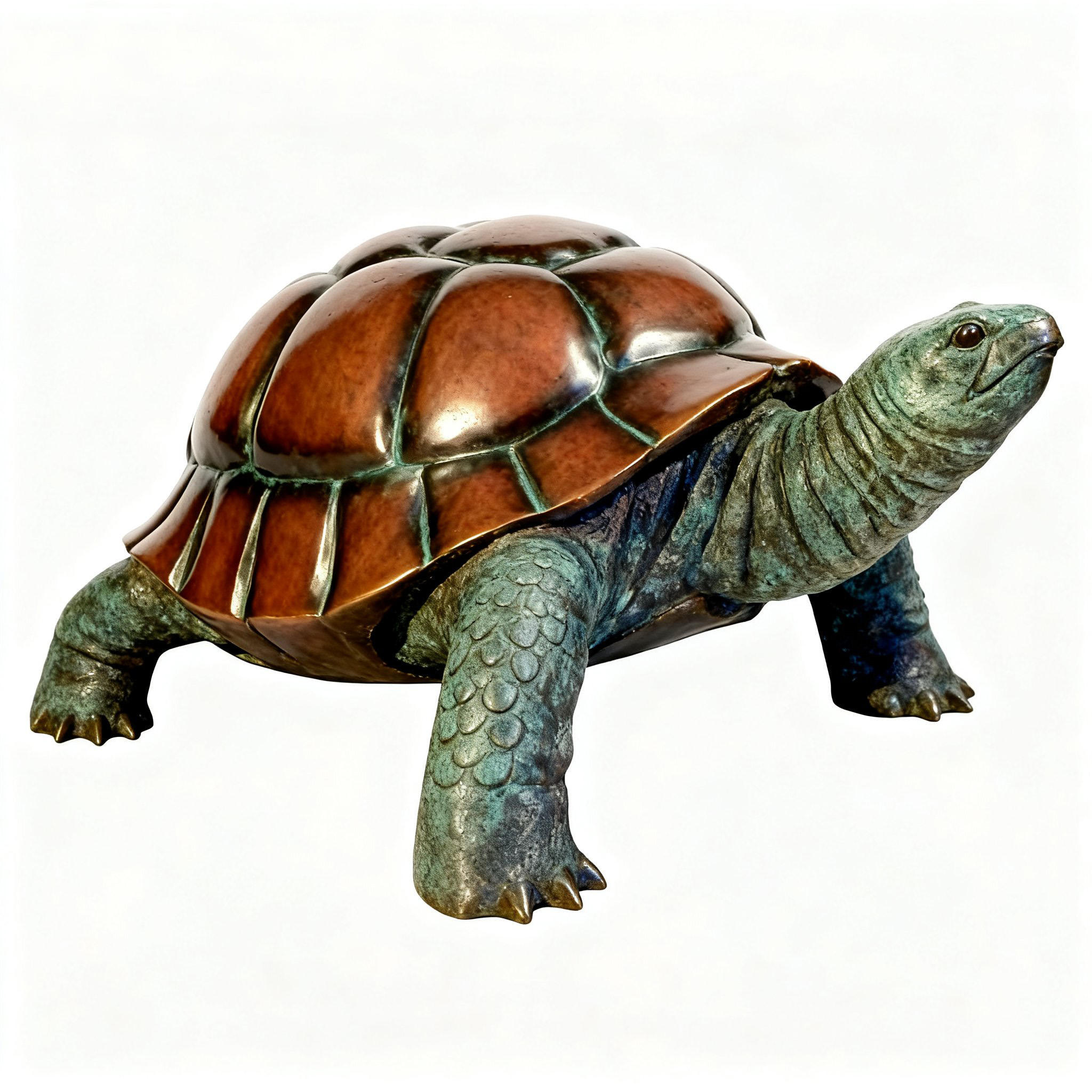 Classic bronze Yard Turtle Statue