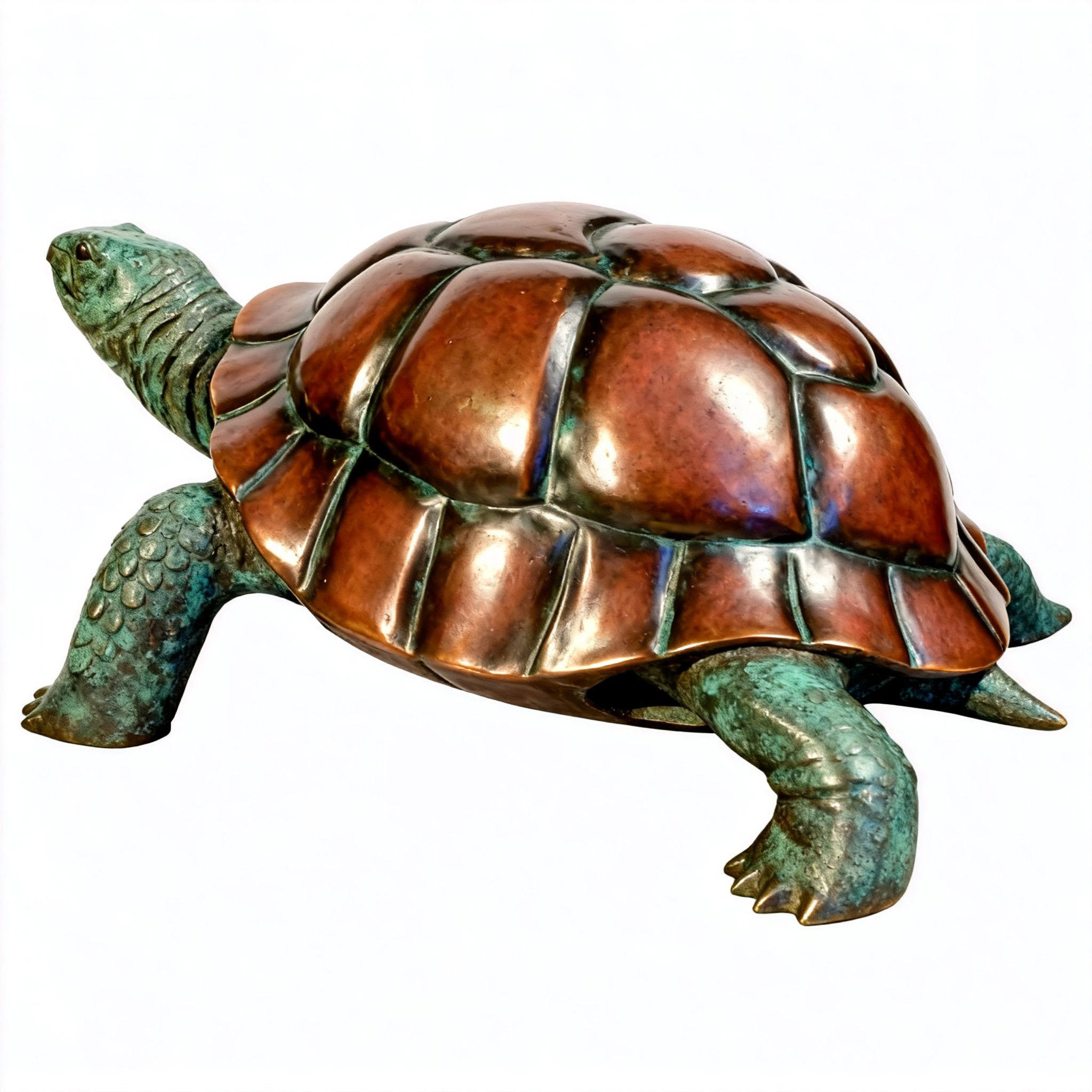 Decorative bronze Yard Turtle Statue