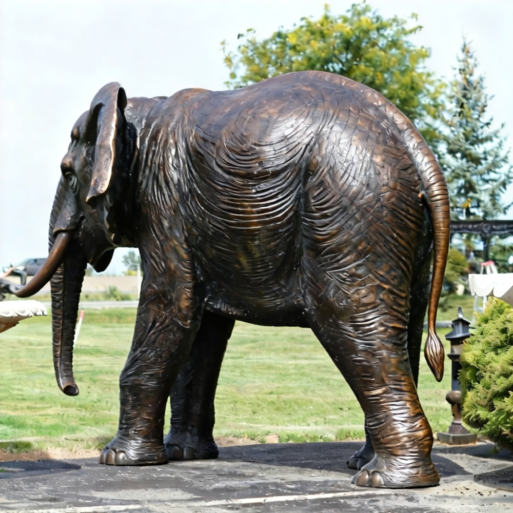 Large Elephant bronze Sculpture outdoor