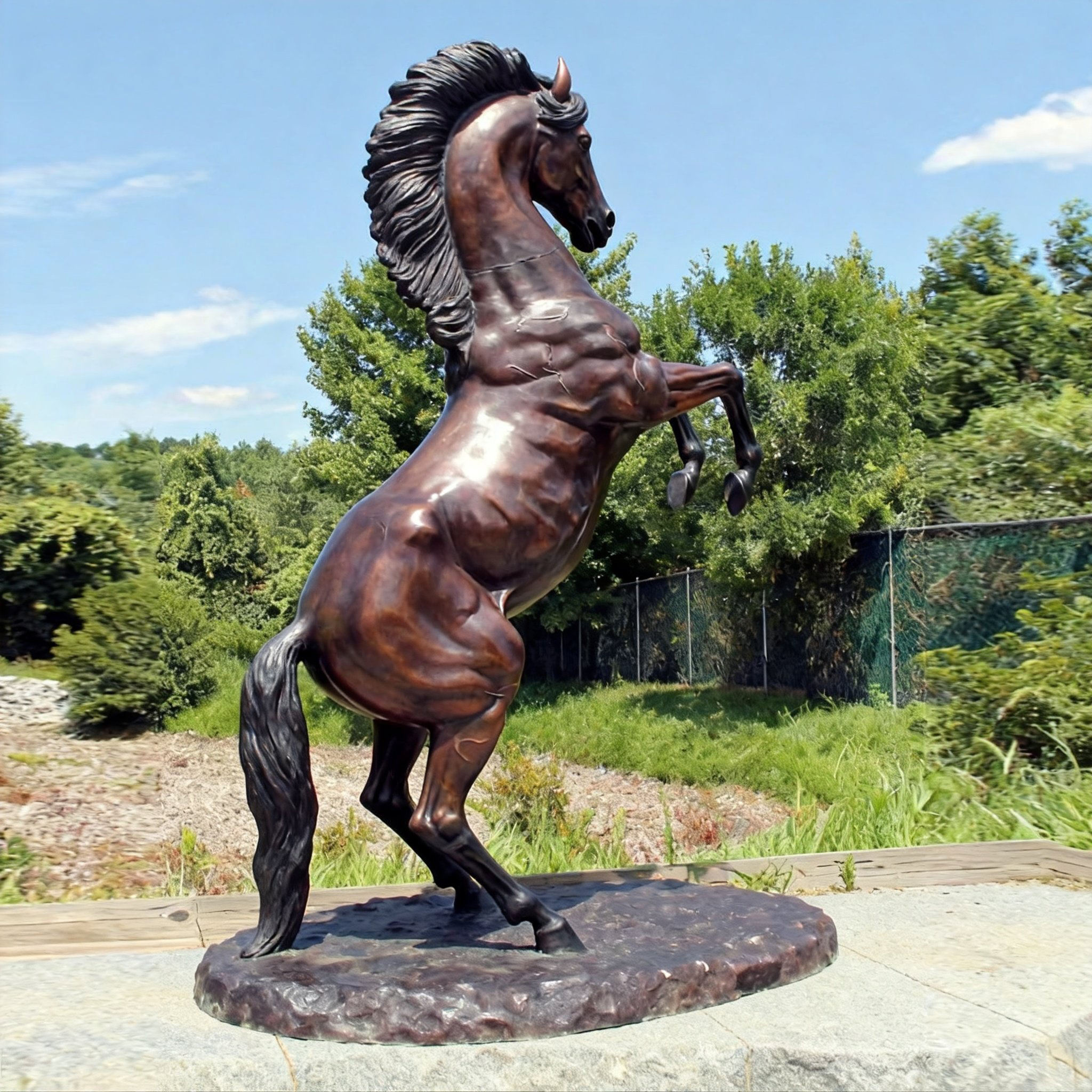 Large Horse bronze Statue Outdoor