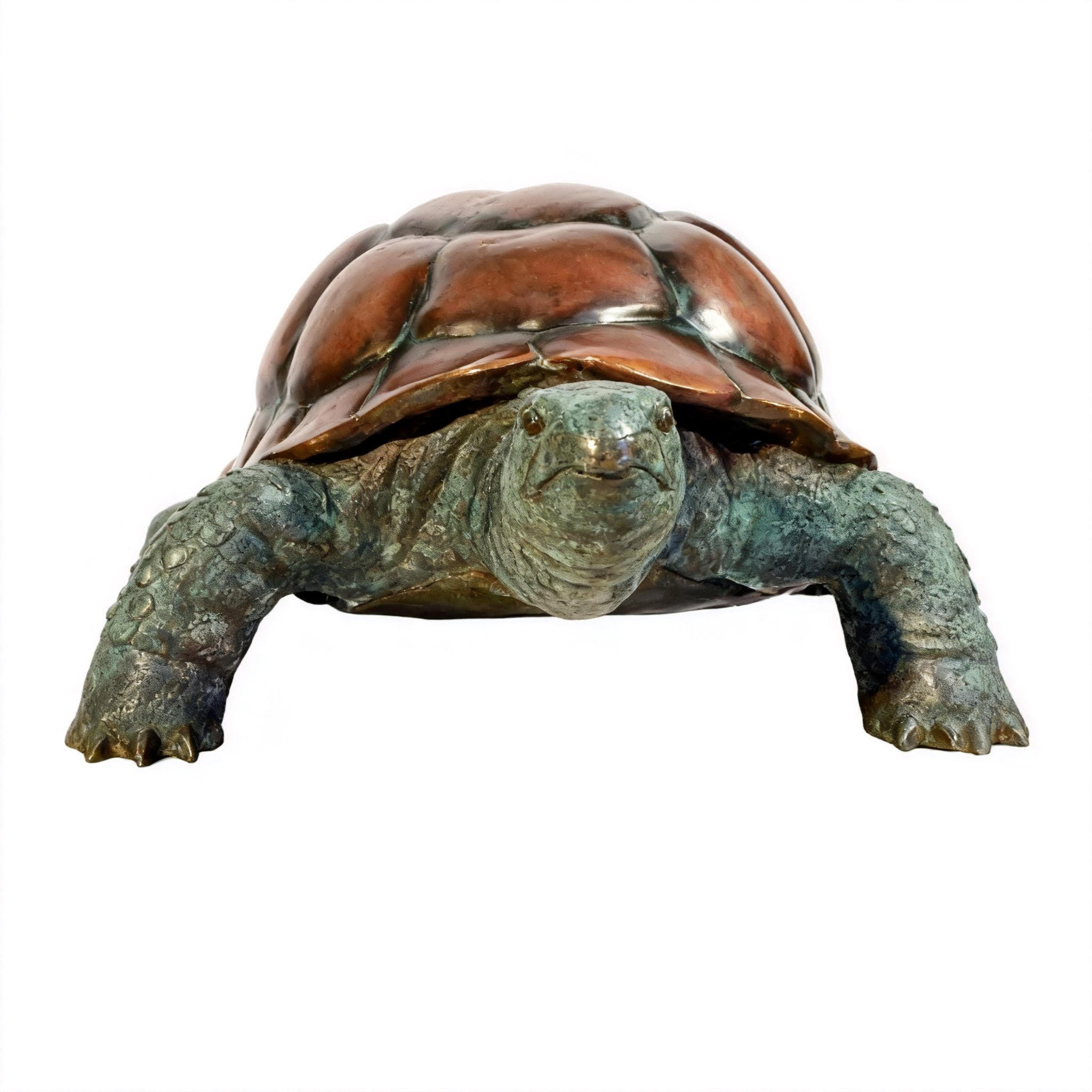 Large bronze Yard Turtle Statue