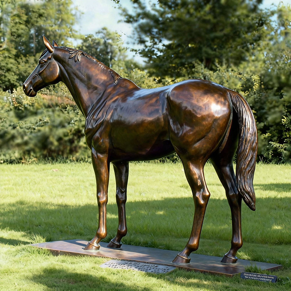 Life Size Horse Sculpture