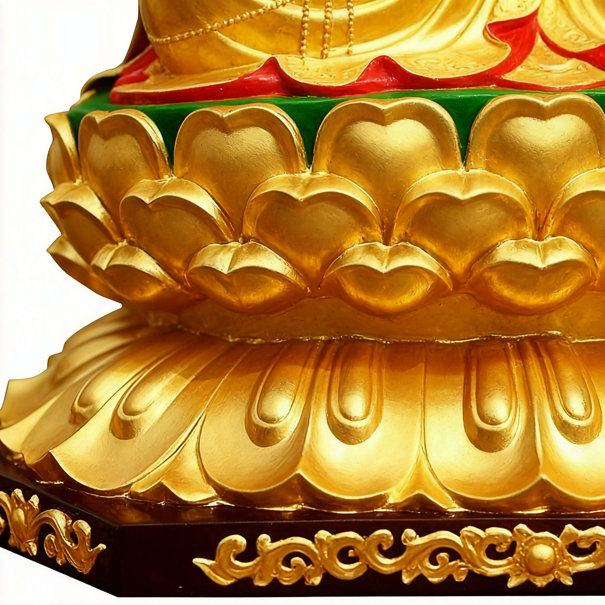 Lotus pedestal of 1000 Armed Avalokiteshvara Statue