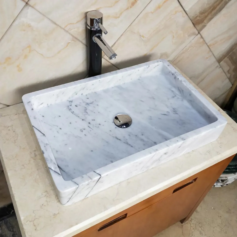 Modern Rectangle Counter Top Basin