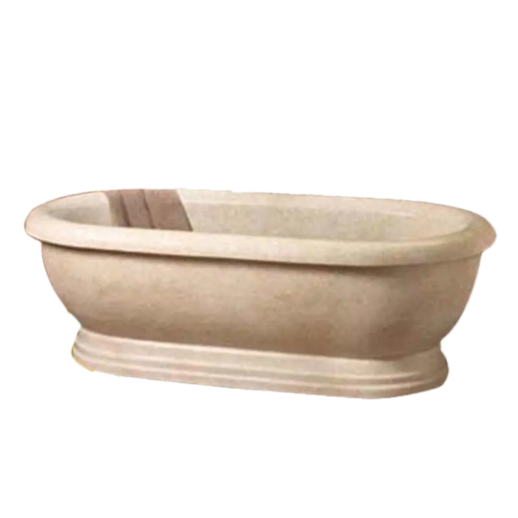 Old Fashioned marble soaking tub