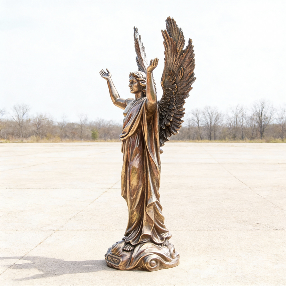 Outdoor bronze Metatron Angel Statue