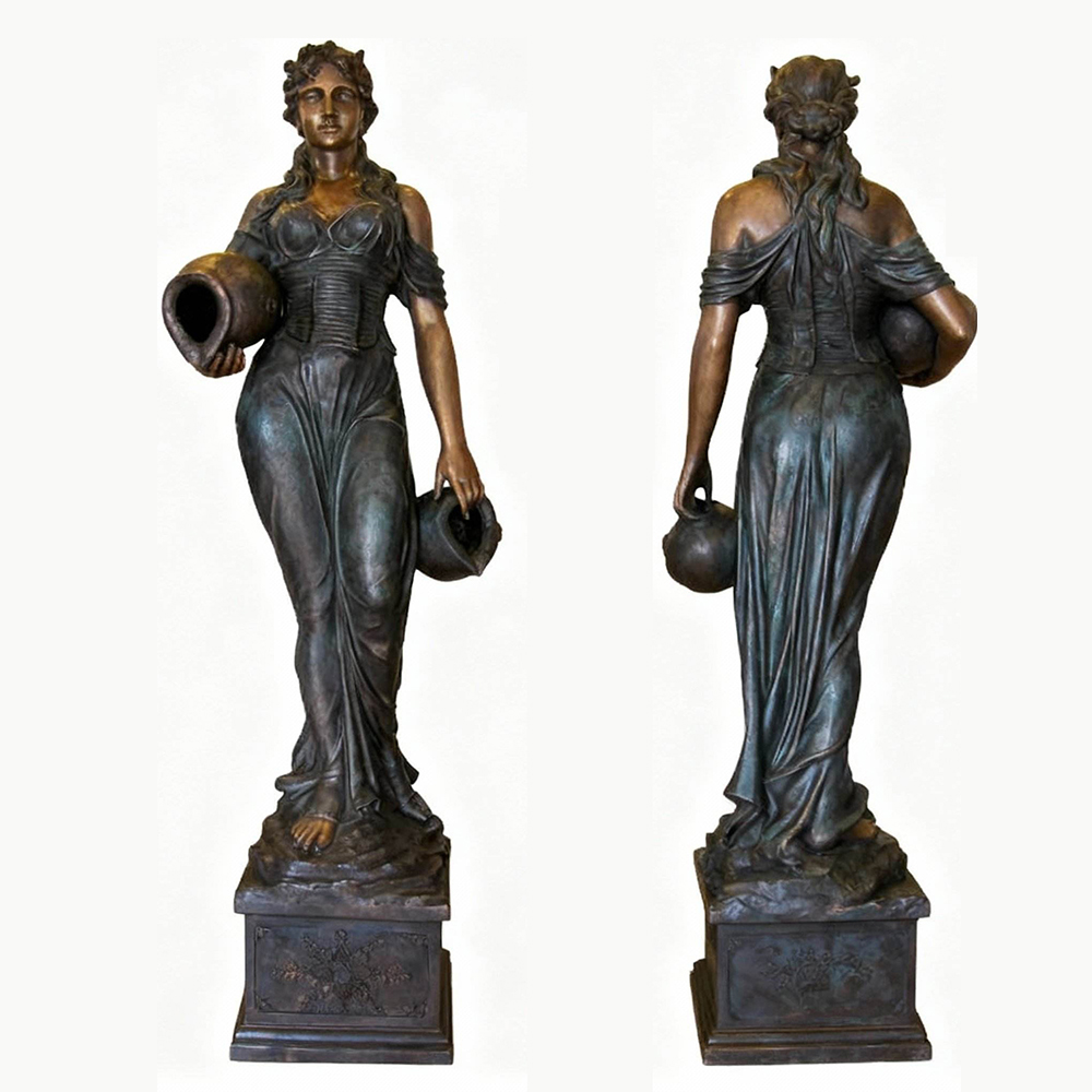 bronze-Woman-with-Vase-Sculpture-front-and-back2