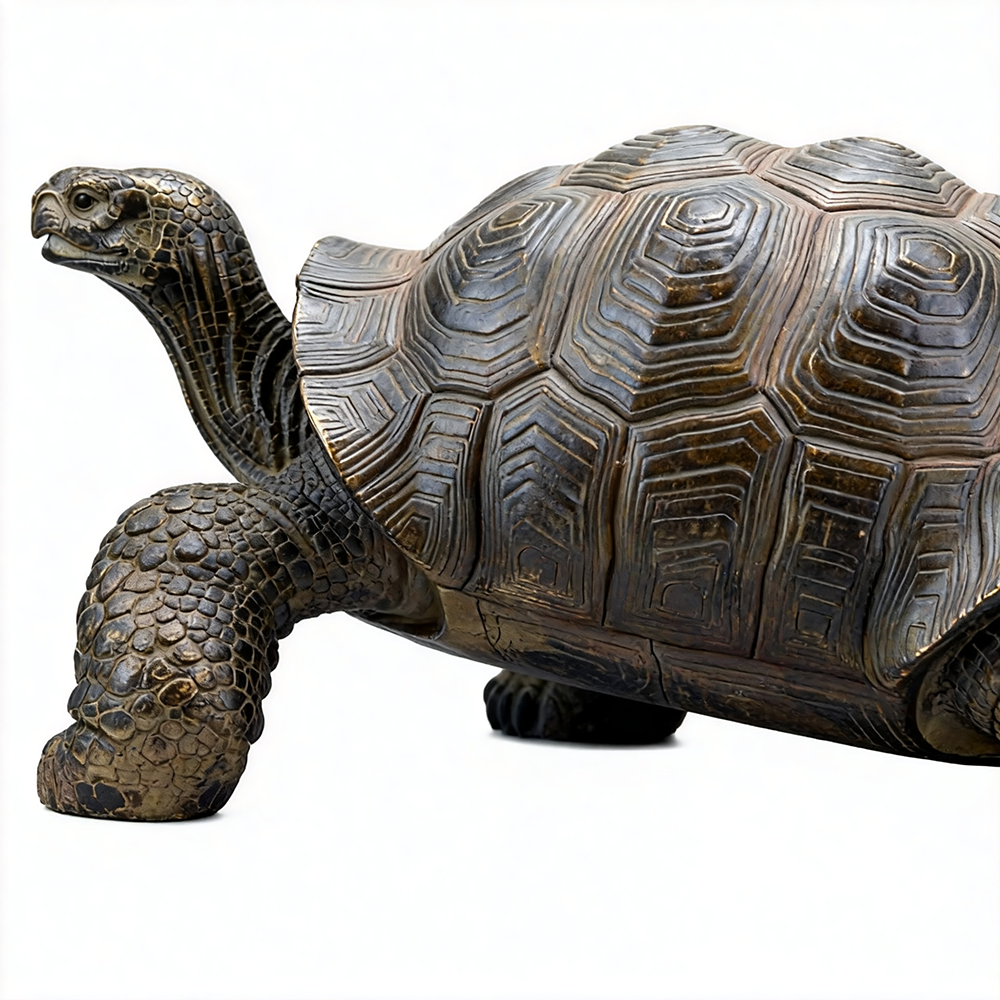 large bronze Giant Tortoise Sculpture