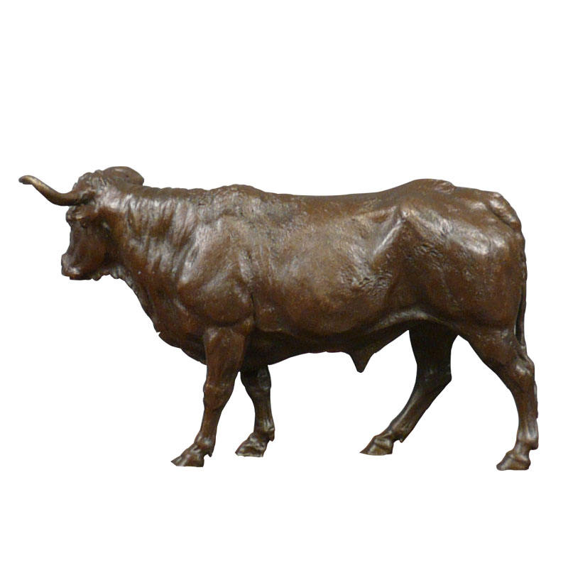 life size bronze bull statue