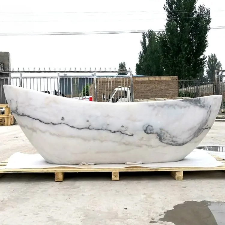 marble Single Ended Slipper Bath tub
