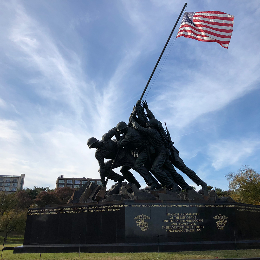 1 (4) Marine Corps War Memorial