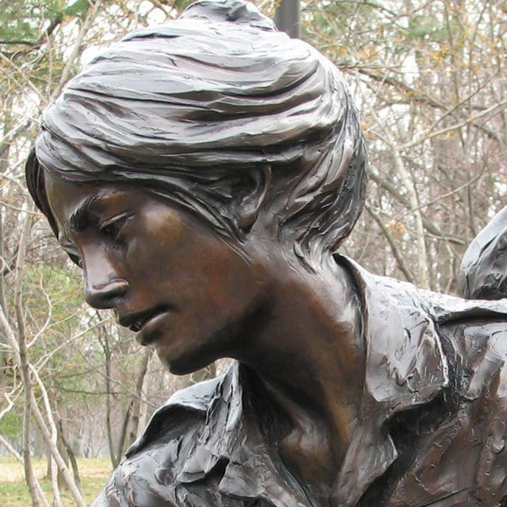 10-(7) Vietnam Women’s Memorial head detail