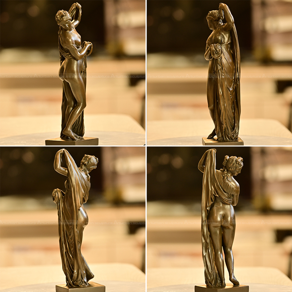 10 the bronze Venus Callipyge sculpture multiple views