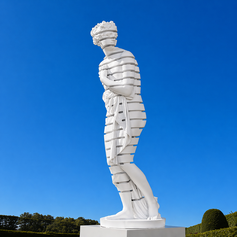 2.2 Segmented Metal Venus Aphrodite Statue