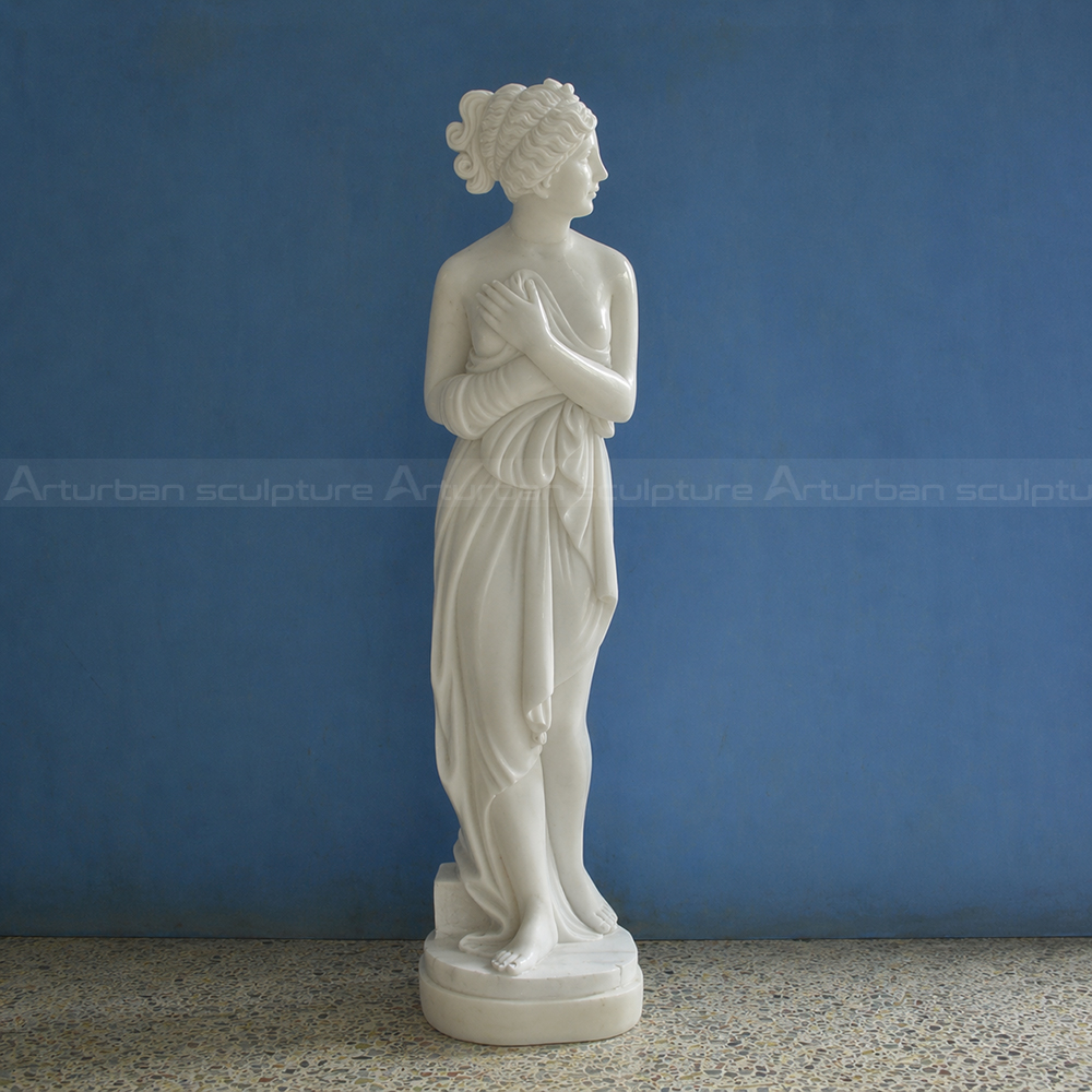 Venus Italica Statue marble pudica pose
