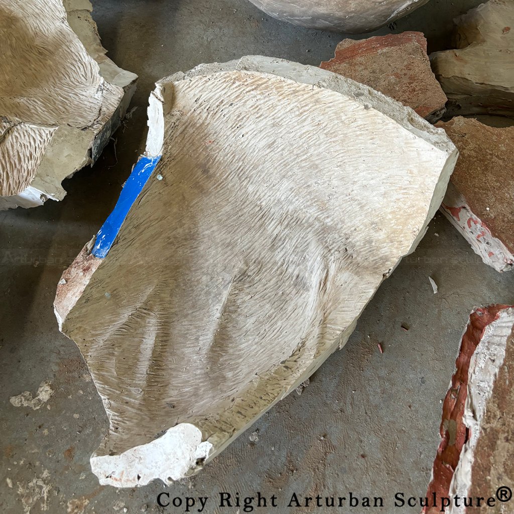 5.2 Plaster Mold Sections for deer family lawn ornaments