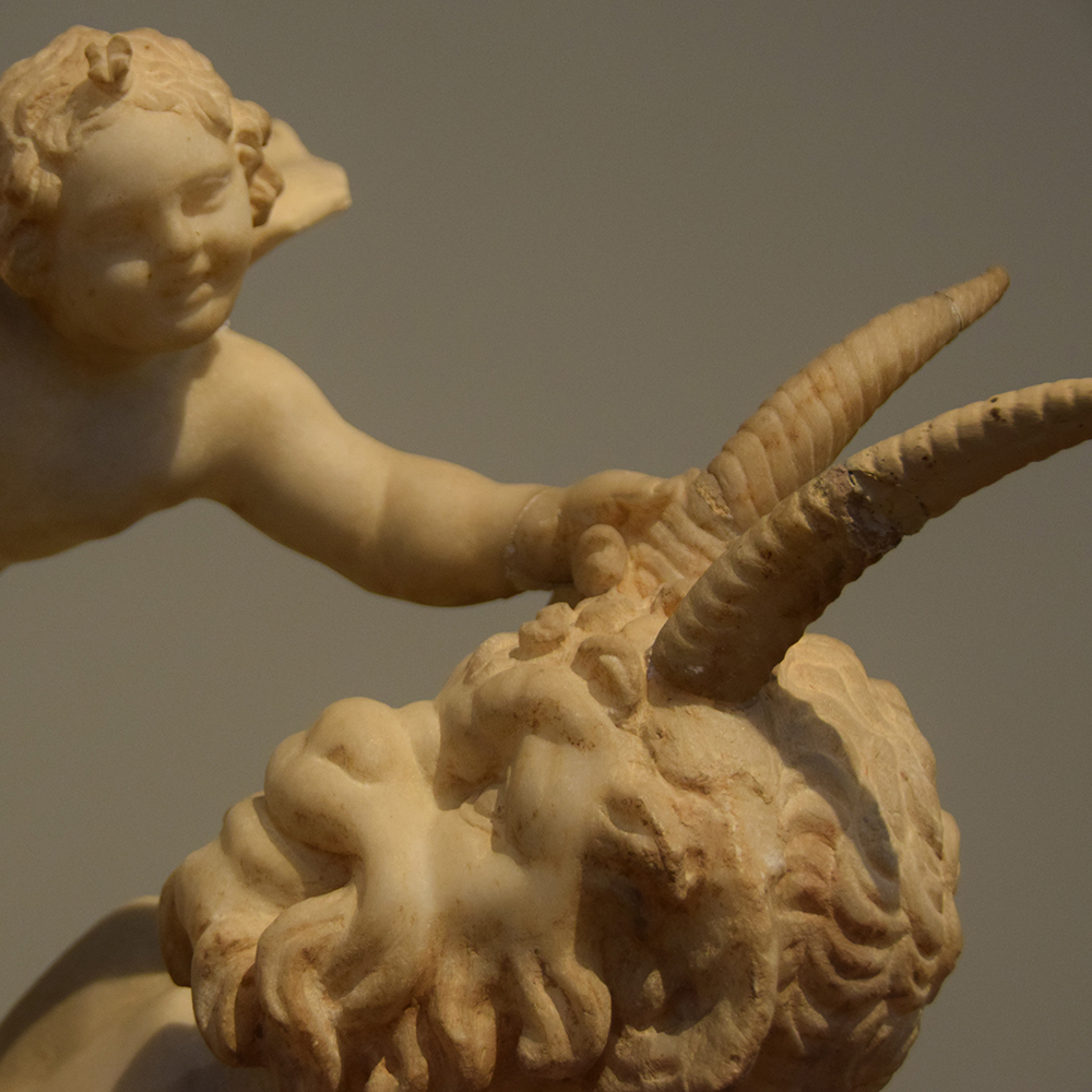 Aphrodite, Pan and Eros sculpture