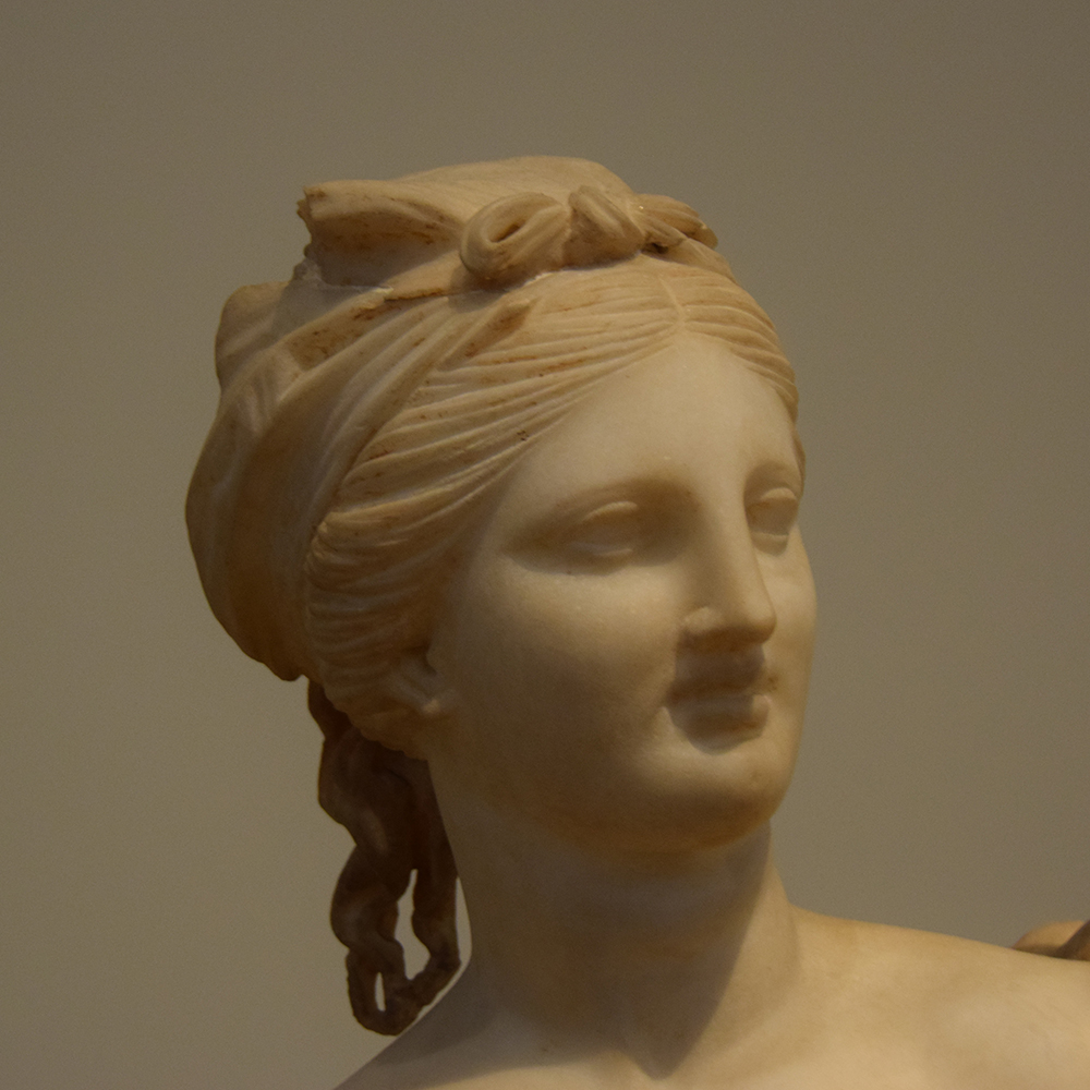 Aphrodite head detail