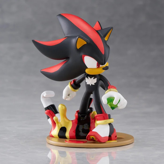 Sonic Shadow with Emerald fiberglass Statue