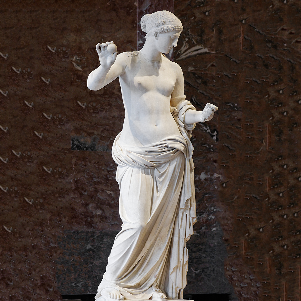 Venus of Arles Greek Goddess
Aphrodite statue draped lower body