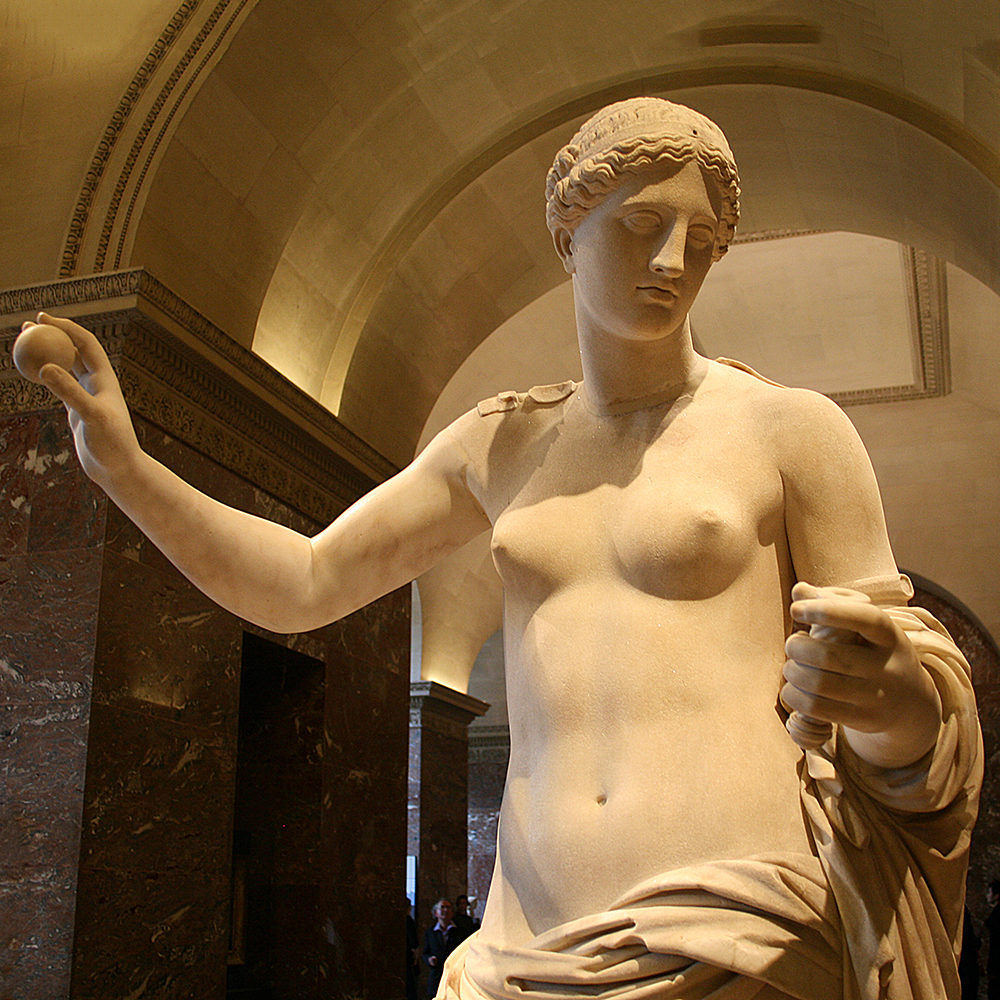 Venus of Arles marble upper body