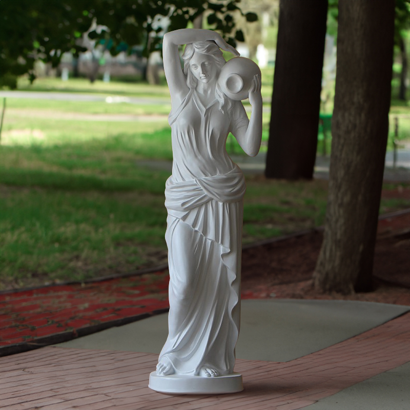 fiberglass Grecian Lady Garden Statue