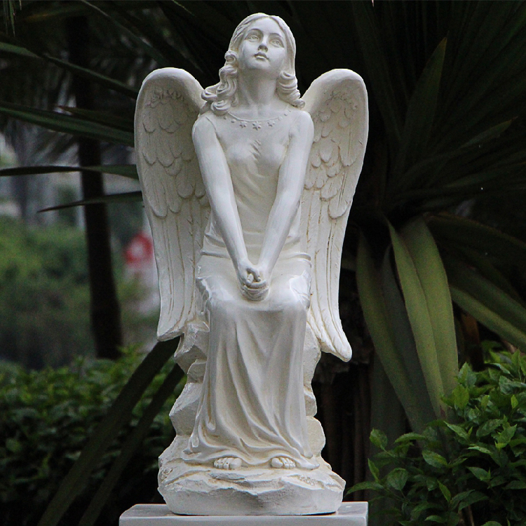marble Angel Garden Stone sculpture
