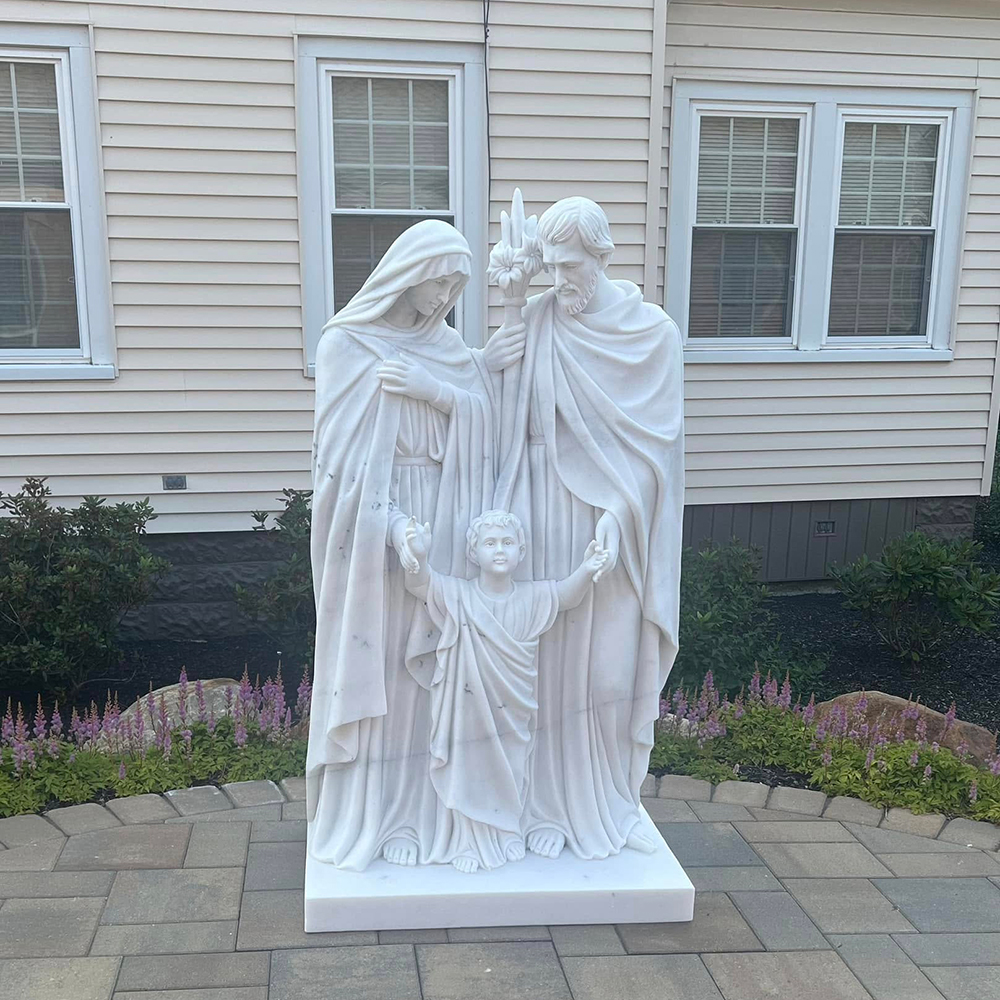 4.3 Life-Size-marble-Holy-Family-Statue