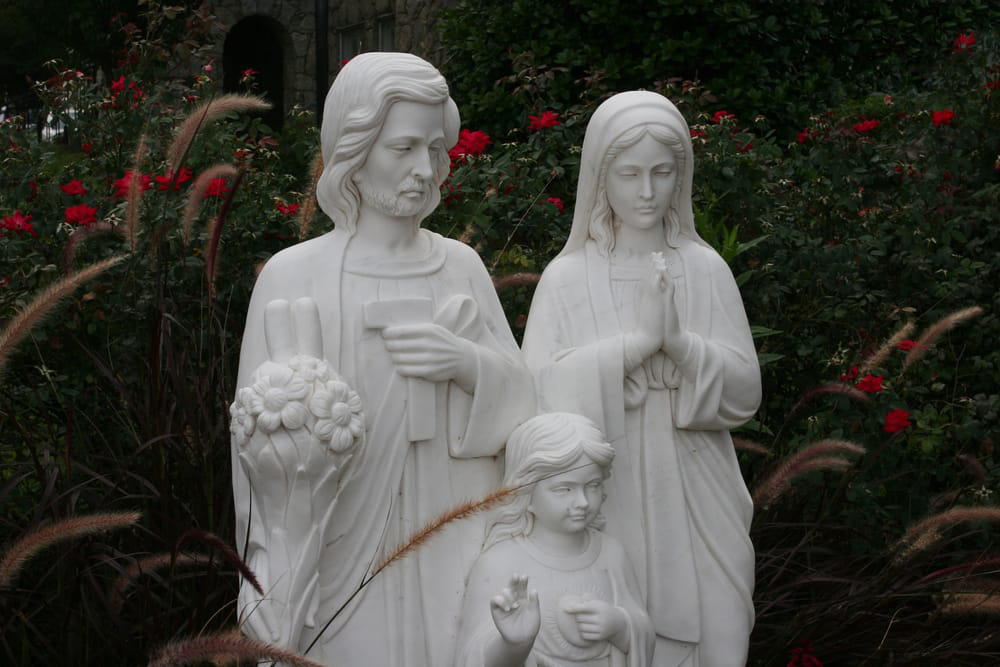 Holy-Family-Statue-Outside-St-Joseph's-Catholic-Church