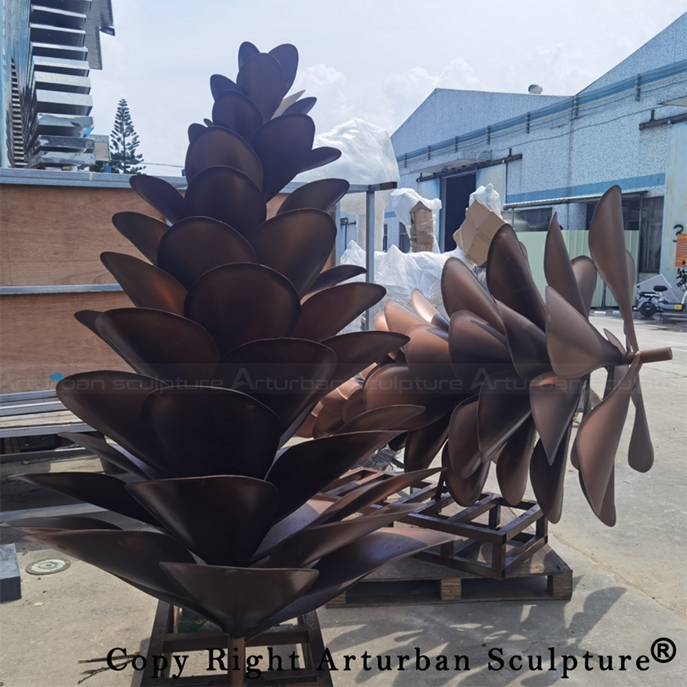 Large Outdoor Pine Cone Sculpture