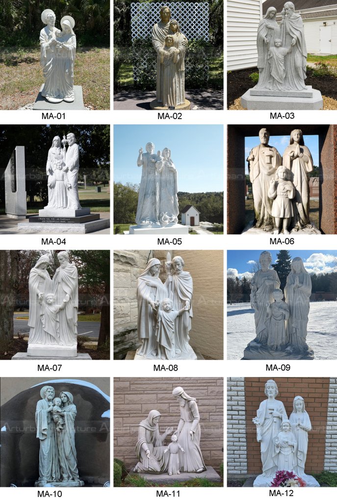 catalog-of-marble-holy-family-sculpture-outdoor