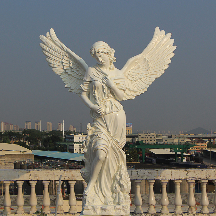 fiberglass Winter Angel Statue