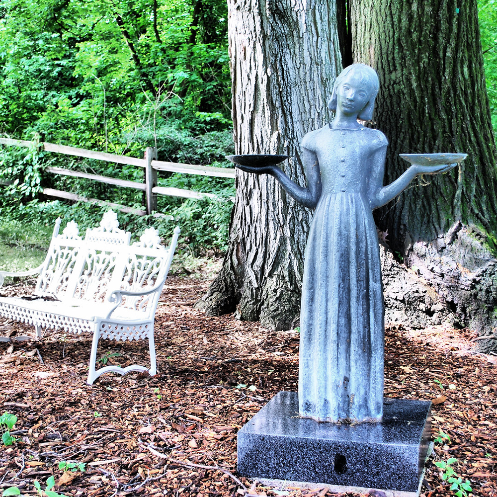 garden-bird-girl-statue