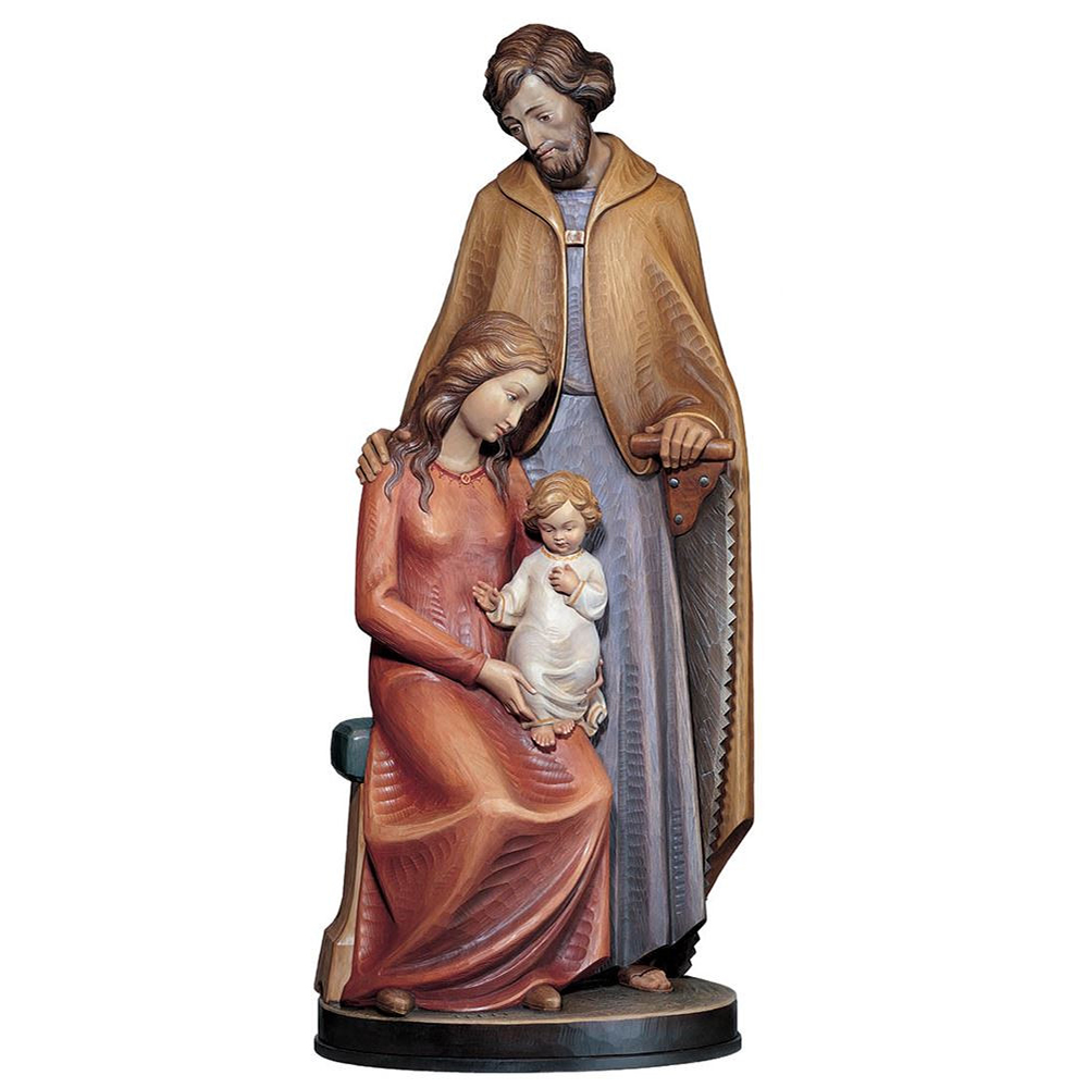 joseph mary holding baby christ ornament