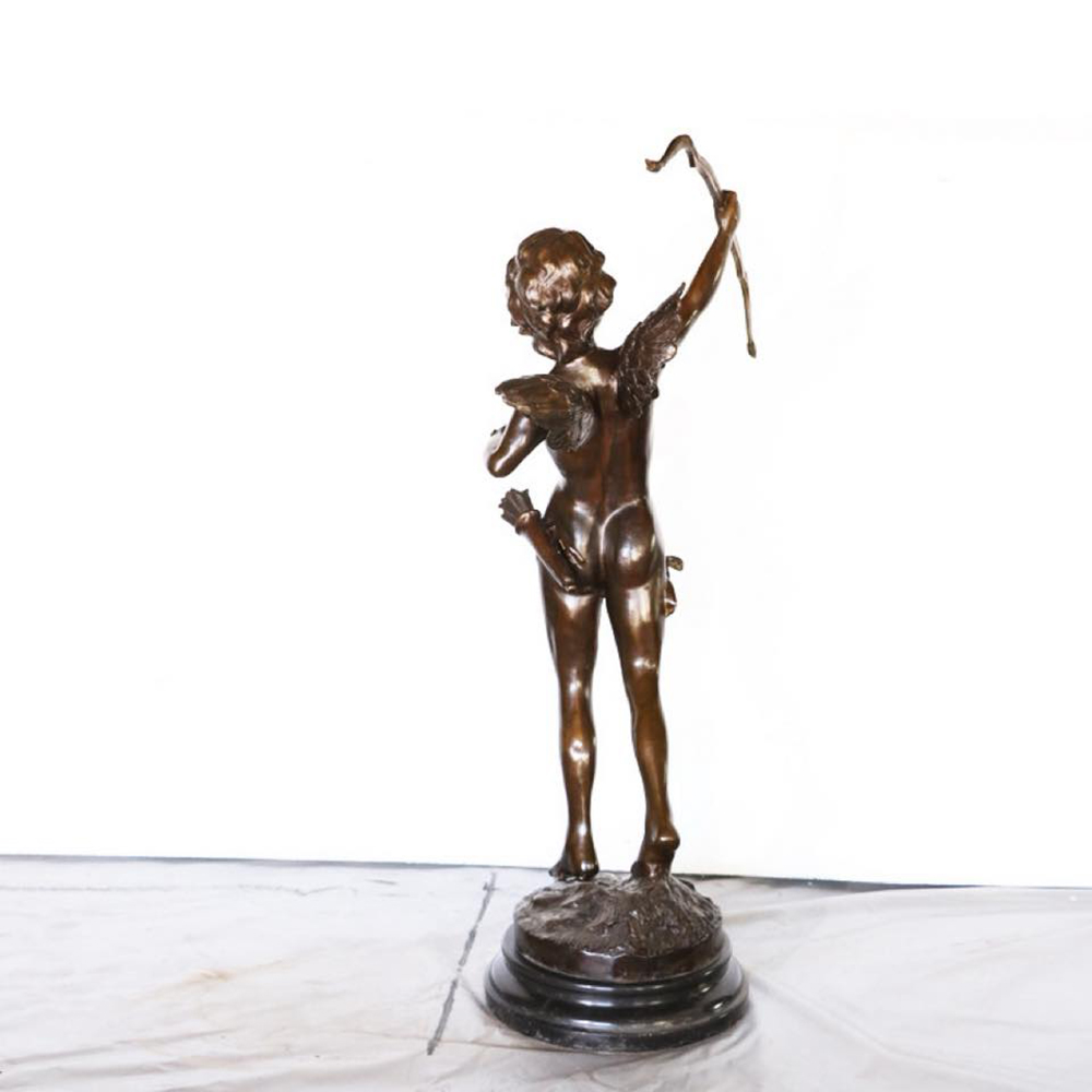 Bronze Eros Figurine back view