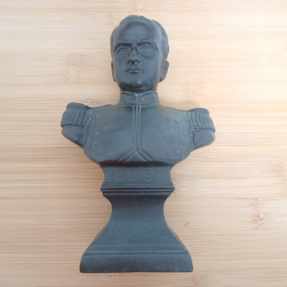 Bronze Napoleon military bust front