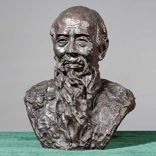 Qibaishi bust