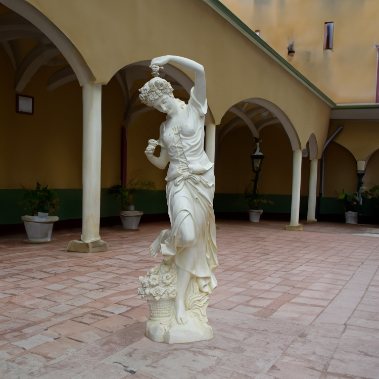 Spring fiberglass Four Seasons Garden Sculpture