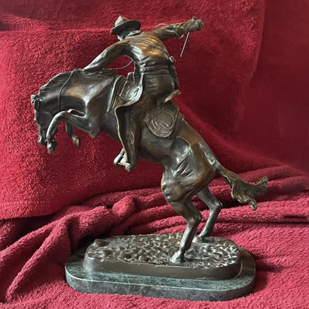 The Bronco Buster Statue replica