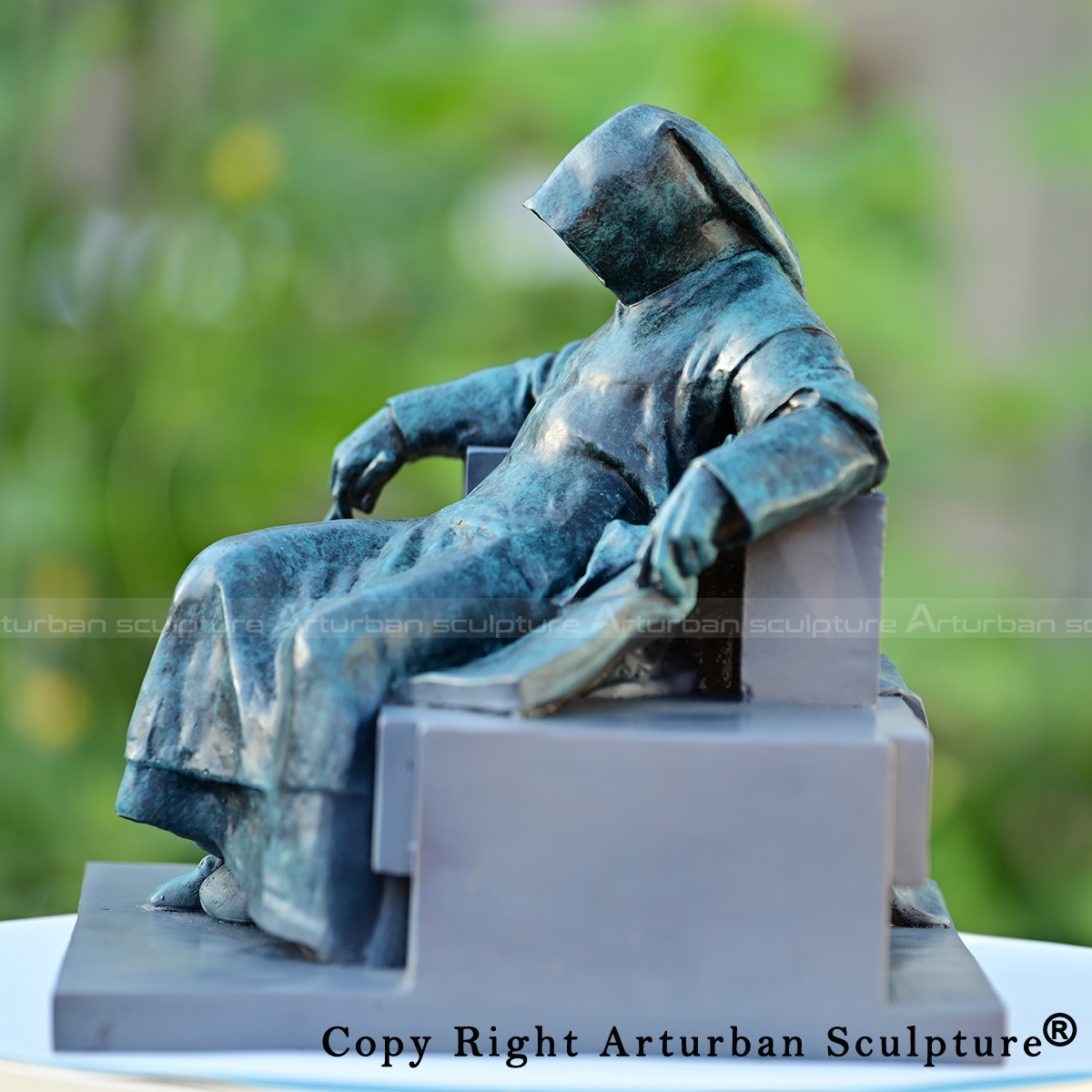 3 Statue of Anonymous bronze