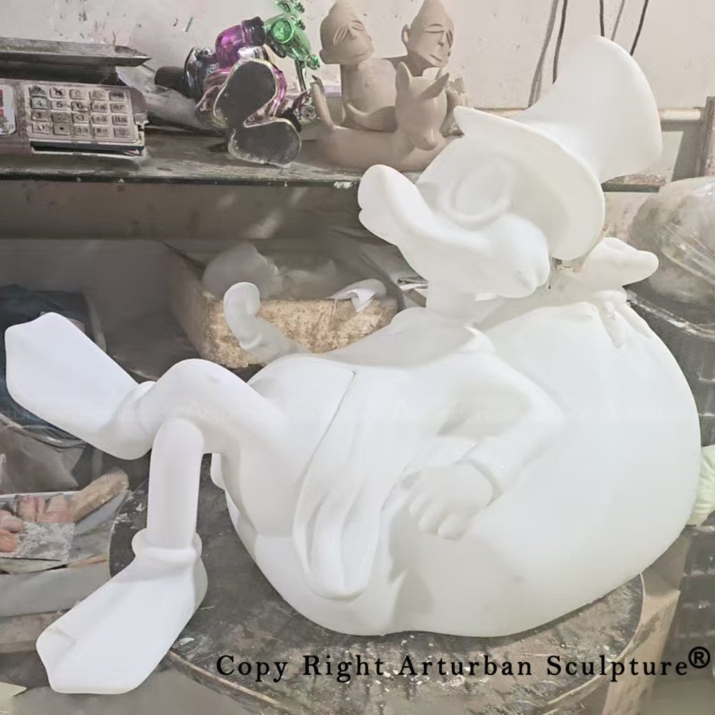 5 Scrooge McDuck statue 3D printed model