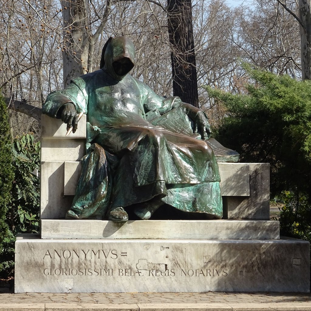 Anonymous Budapest statue