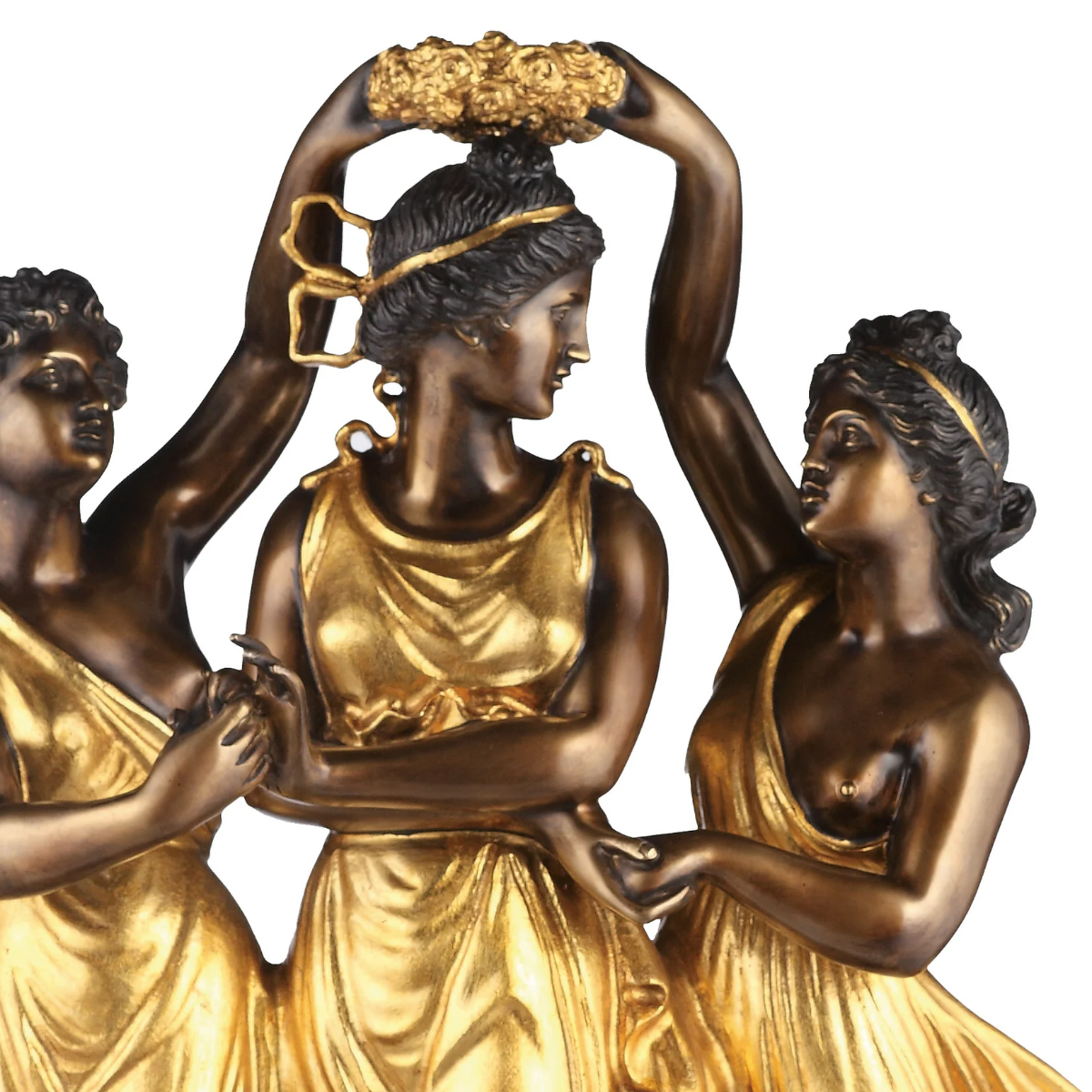 Bronze Three Graces Garden Sculpture
